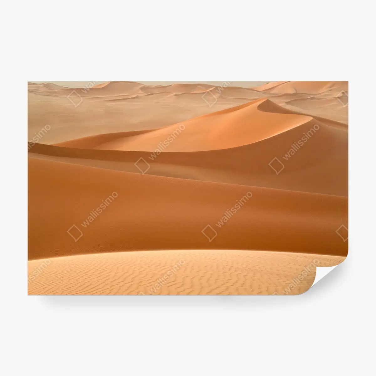 Fototapete WÜSTE SAND DÜNEN MINIMAL LANDSCHAFT FÜR WOHNZIMMER – Pixers®